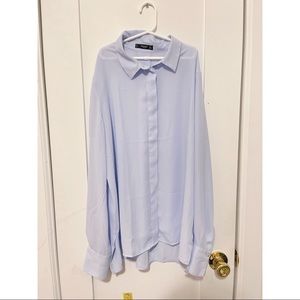 Mango blue blouses